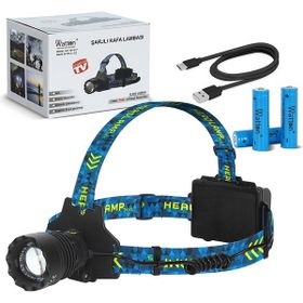 Ynt İthalat Wt-627 Cree P360 - 12,000 Lümen Şarjlı Kafa Lambası
