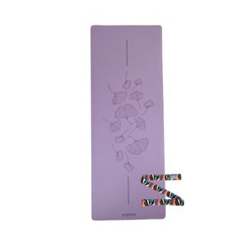 Yogimsa Ginkgo Series Mor Anti Slip Yoga ve Pilates Matı