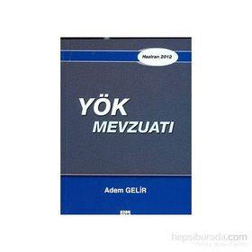 YÖK MEVZUATI - ADEM GELIR