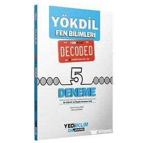YÖKDİL Fen Bilimleri 5 Çözümlü Deneme Sınavı Pelikan Yayınları
