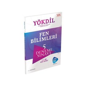 YÖKDİL Fen Bilimleri 5 Deneme Sınavı Ankara Murat Yayıncılık