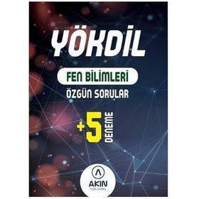 YÖKDİL Fen Bilimleri Özgün Sorular ve 5 Deneme - Akın Dil Yayınları