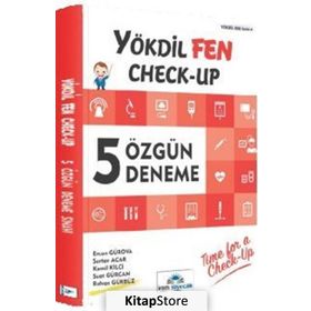 YÖKDİL Fen Check-up 5 Özgün Deneme Suat Gürcan İrem Yayıncılık