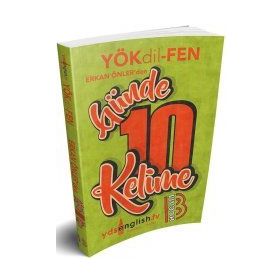 YÖKDİL Fen Günde 10 Kelime Cep Kitabı - Benim Hocam Yayınları