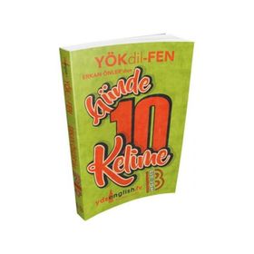 YÖKDİL Fen Günde 10 Kelime Cep Kitabı - Benim Hocam Yayınları