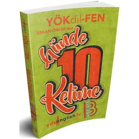 YÖKDİL Fen Günde 10 Kelime Cep Kitabı - Benim Hocam Yayınları