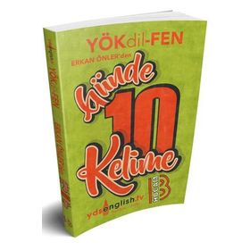 YÖKDİL Fen Günde 10 Kelime Cep Kitabı - Benim Hocam Yayınları