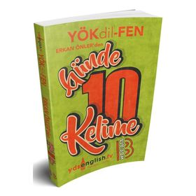 YÖKDİL Fen Günde 10 Kelime Cep Kitabı - Benim Hocam Yayınları