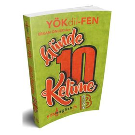 YÖKDİL Fen Günde 10 Kelime Cep Kitabı - Benim Hocam Yayınları