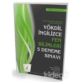 Yökdil İngilizce Fen Bilimleri 5 Deneme Sınavı-Pelikan Yayınları
