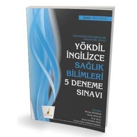 Yökdil İngilizce Sağlık Bilimleri 5 Deneme Sınavı-Pelikan Yayınları