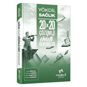 YÖKDİL Sağlık 20x20 Mini Denemeler Çözümlü-Modadil Yayınları
