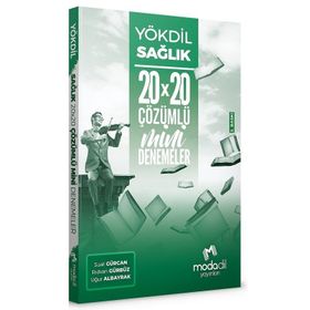 YÖKDİL Sağlık 20x20 Mini Denemeler Çözümlü-Modadil Yayınları