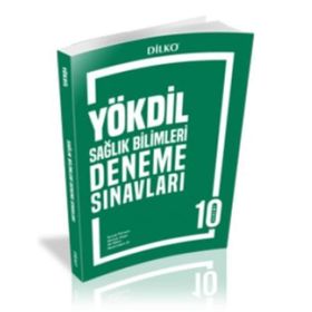 YÖKDİL Sağlık Bilimleri Deneme Sınavı-Dilko Yayınları