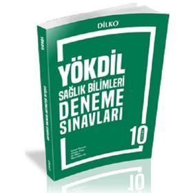 YÖKDİL Sağlık Bilimleri Deneme Sınavı-Dilko Yayınları