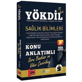 YÖKDİL Sağlık Bilimleri Soru Bankası Yargı Yayınları