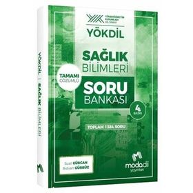 YÖKDİL Sağlık Bilimleri Tamamı Çözümlü Soru Bankası-Modadil Yayınları