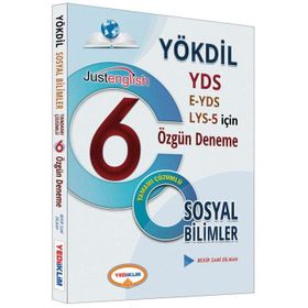 YÖKDİL Sosyal Bilgiler Tamamı Çözümlü 6 Özgün Deneme - Bekir Sami Dilman