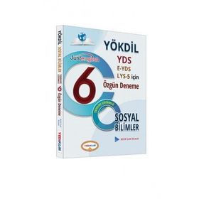 YÖKDİL Sosyal Bilgiler Tamamı Çözümlü 6 Özgün Deneme - Bekir Sami Dilman