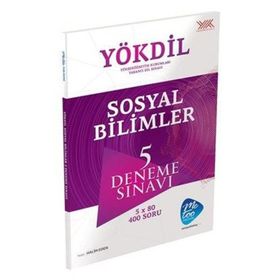 YÖKDİL Sosyal Bilimleri 5 Deneme Sınavı Ankara Murat Yayıncılık