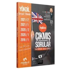 YÖKDİL Sosyal Tamamı Video Çözümlü Çıkmış Sorular Modadil Yayınları
