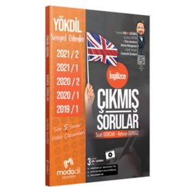 YÖKDİL Sosyal Tamamı Video Çözümlü Çıkmış Sorular Modadil Yayınları