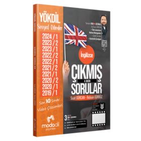 YÖKDİL Sosyal Tamamı Video Çözümlü Çıkmış Sorular Modadil Yayınları