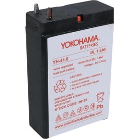 Yokohama YH-41.8 4 V 1.8 Amper Akü