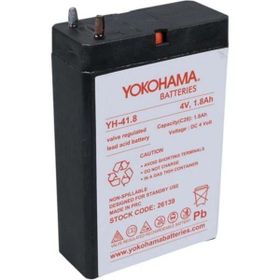 Yokohama YH-41.8 4 V 1.8 Amper Akü