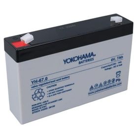 Yokohama YH-67.0 6 V 7 Amper Akü