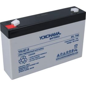 Yokohama YH-67.0 6 V 7 Amper Kuru Akü