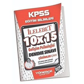 Yönerge 2023 KPSS Eğitim Bilimleri Gelişim Psikolojisi 10x15 Deneme Çözümlü
