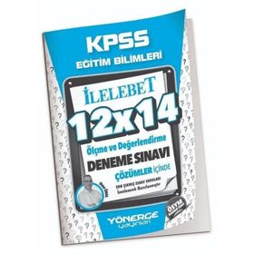 Yönerge 2023 KPSS Eğitim Bilimleri Ölçme ve Değerlendirme 12x14 Deneme Çözümlü