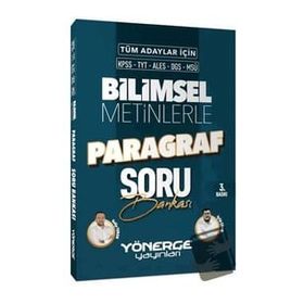 Yönerge 2023 KPSS TYT ALES DGS MSÜ Bilimsel Metinlerle Paragraf Soru Bankası