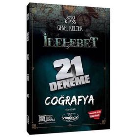 Yönerge Yayınları 2020 KPSS İlelebet Coğrafya Çözümlü 21 Deneme