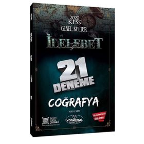 Yönerge Yayınları 2020 KPSS İlelebet Coğrafya Çözümlü 21 Deneme