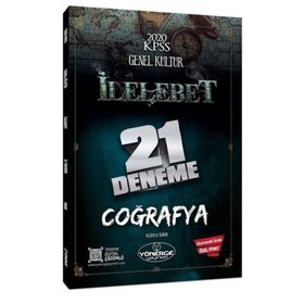 Yönerge Yayınları 2020 KPSS İlelebet Coğrafya Çözümlü 21 Deneme