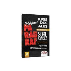 Yönerge Yayınları 2022 KPSS DGS ALES Muhtemel Paragraf Konu Özetli Soru Bankası