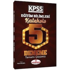 Yönerge Yayınları 2022 KPSS Eğitim Bilimleri Kateksis Çözümlü 5 Deneme