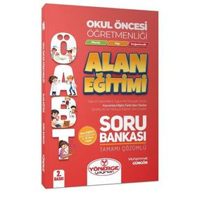Yönerge Yayınları 2022 Öabt Okul Öncesi Öğretmenliği Alan Eğitimi Çözümlü Soru Bankası