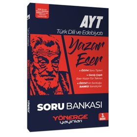 Yönerge Yayınları AYT Türk Dili ve Edebiyatı Yazar Eser Soru Bankası