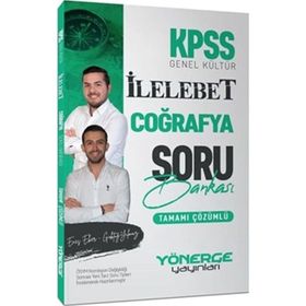 Yönerge Yayınları - KPSS Coğrafya İlelebet Soru Bankası