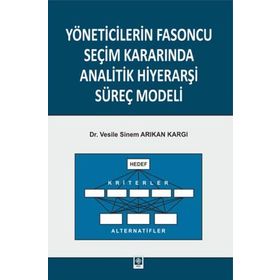Yöneticilerin Fasoncu Seçim Kararında Analitik Hiyerarşi Süreç Modeli - Vesile Sinem Arıkan Kargı
