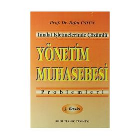 Yönetim Muhasebesi Problemleri - Rıfat Üstün