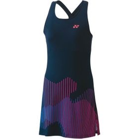 Yonex 20765 Çivit Mavi Şortlu Kadın Tenis Elbisesi