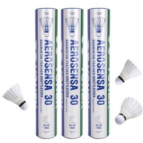 Yonex Aerosensa AS-30-2 12'li Kaz Tüyü Badminton Topu