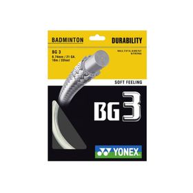 Yonex BG 3 10M Beyaz Badminton Kordajı