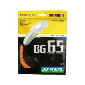 Yonex BG 65 10M Turuncu Badminton Kordajı