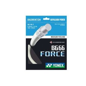 Yonex BG 66 Force 10M Beyaz Badminton Kordajı