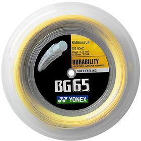 Yonex BG65-2 200 mt Kordajı Sarı Badminton Raket